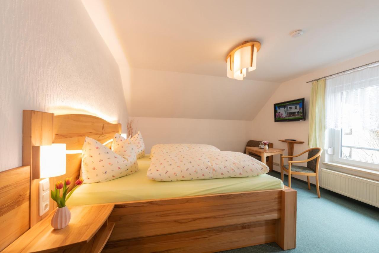 Rennsteighotel Gruener Baum Schmiedefeld am Rennsteig Kültér fotó